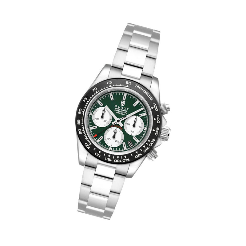Duxot Accelero Chronograph with Jade Green Dial #DX-2065-55