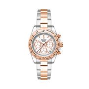 Duxot Accelero Chronograph with Cascading White Dial #DX-2065-77