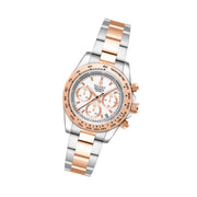 Duxot Accelero Chronograph with Cascading White Dial #DX-2065-77