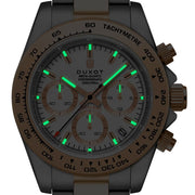 Duxot Accelero Chronograph with Cascading White Dial #DX-2065-77