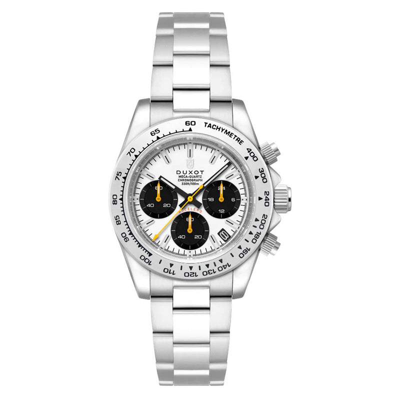 Duxot Accelero Chronograph with Star White Dial #DX-2065-AA