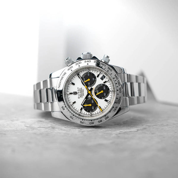 Duxot Accelero Chronograph with Star White Dial #DX-2065-AA