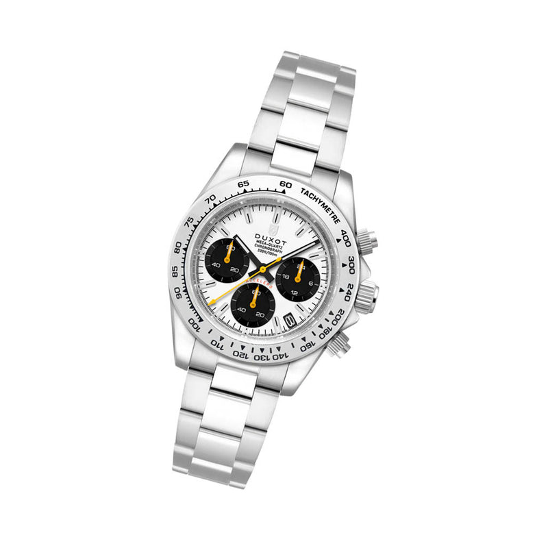 Duxot Accelero Chronograph with Star White Dial #DX-2065-AA