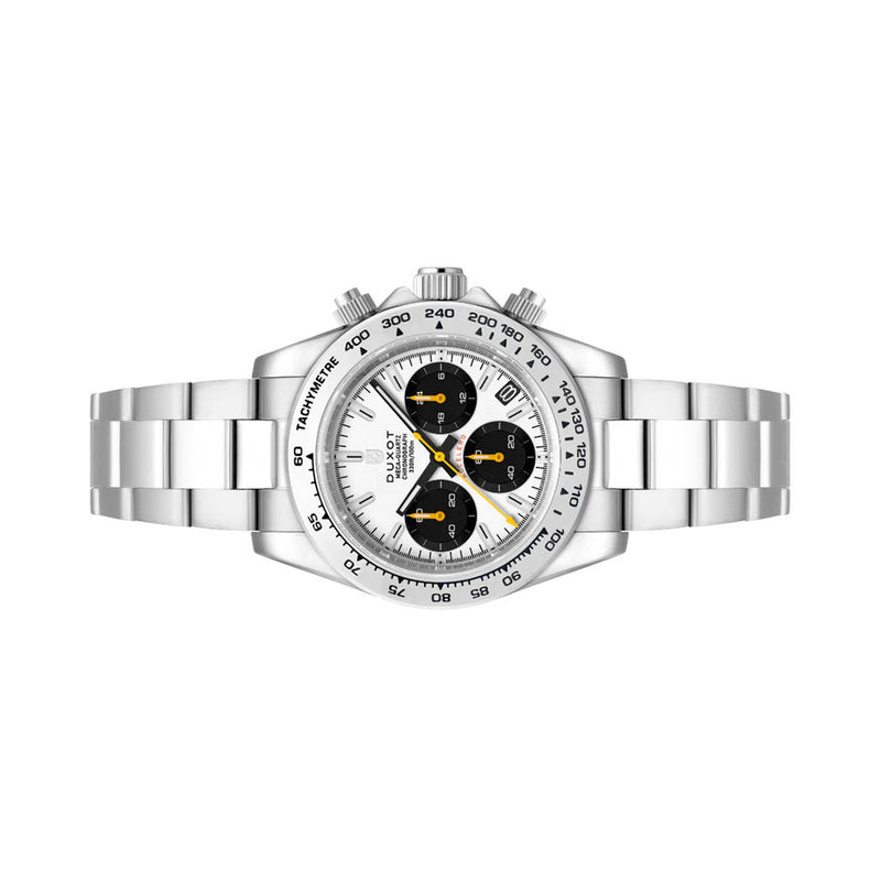Duxot Accelero Chronograph with Star White Dial #DX-2065-AA