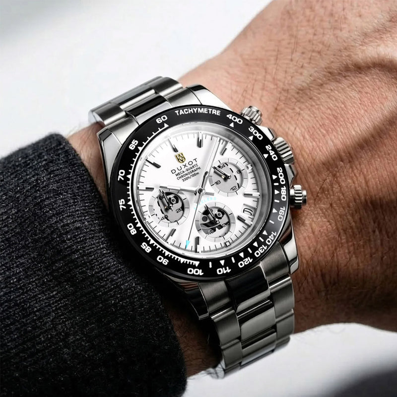 Duxot Accelero Chronograph Skeleton Edition Lunar Black #DX-2065-BB