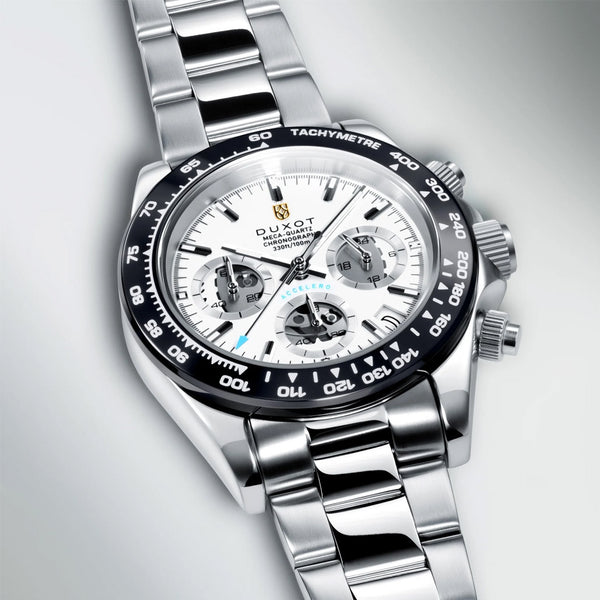 Duxot Accelero Chronograph Skeleton Edition Lunar Black #DX-2065-BB