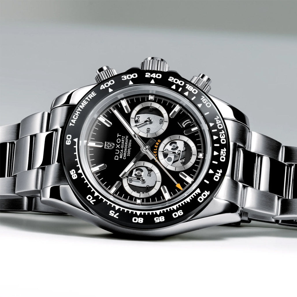 Duxot Accelero Chronograph Skeleton Edition Carbon Twilight #DX