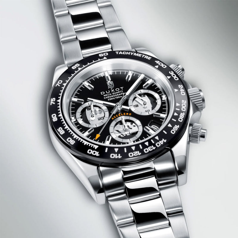 Duxot Accelero Chronograph Skeleton Edition Carbon Twilight #DX-2065-CC