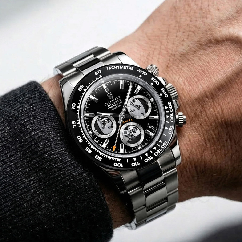 コラショ Duxot Accelero Chronograph Skeleton Edition Carbon Twilight #DX
