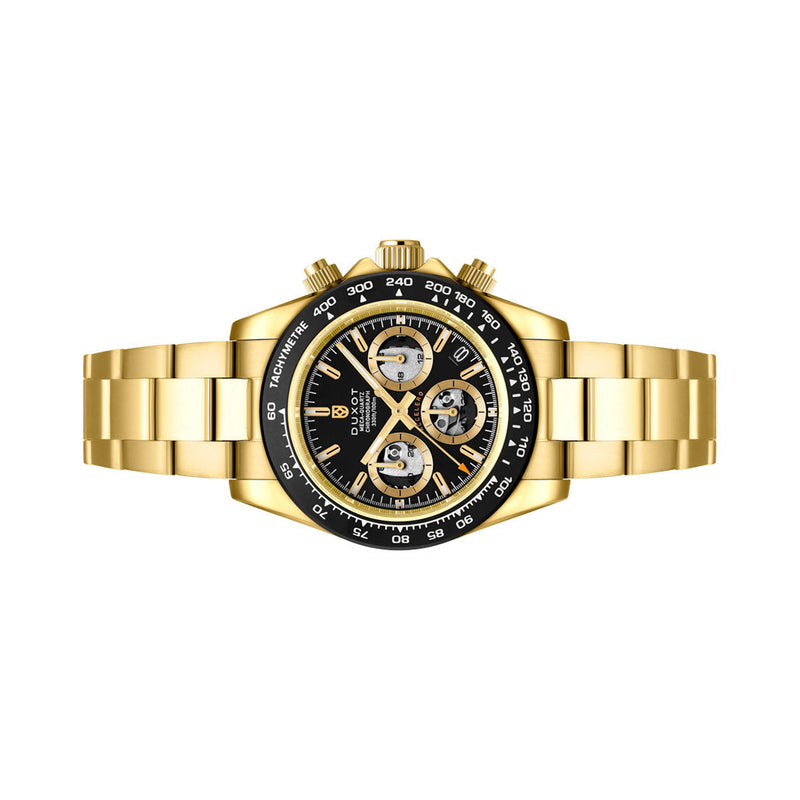 Duxot Accelero Chronograph Skeleton Edition Dark Opulence #DX-2065-EE