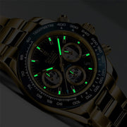 Duxot Accelero Chronograph Skeleton Edition Cerulean Shine #DX-2065-FF
