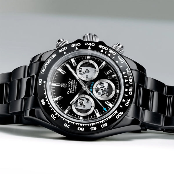Duxot Accelero Chronograph Skeleton Edition Dark Infinity #DX-2065-GG