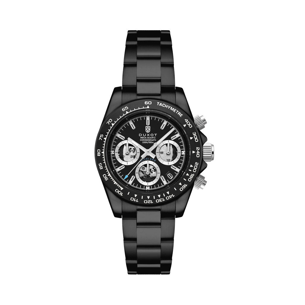Duxot Accelero Chronograph Skeleton Edition Dark Infinity #DX-2065
