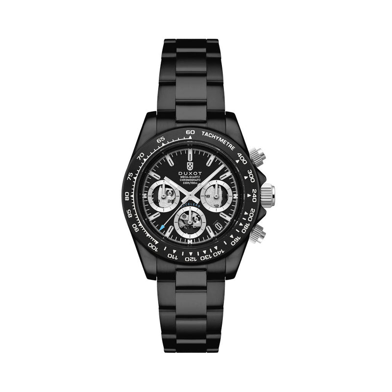 Duxot Accelero Chronograph Skeleton Edition Dark Infinity #DX-2065-GG