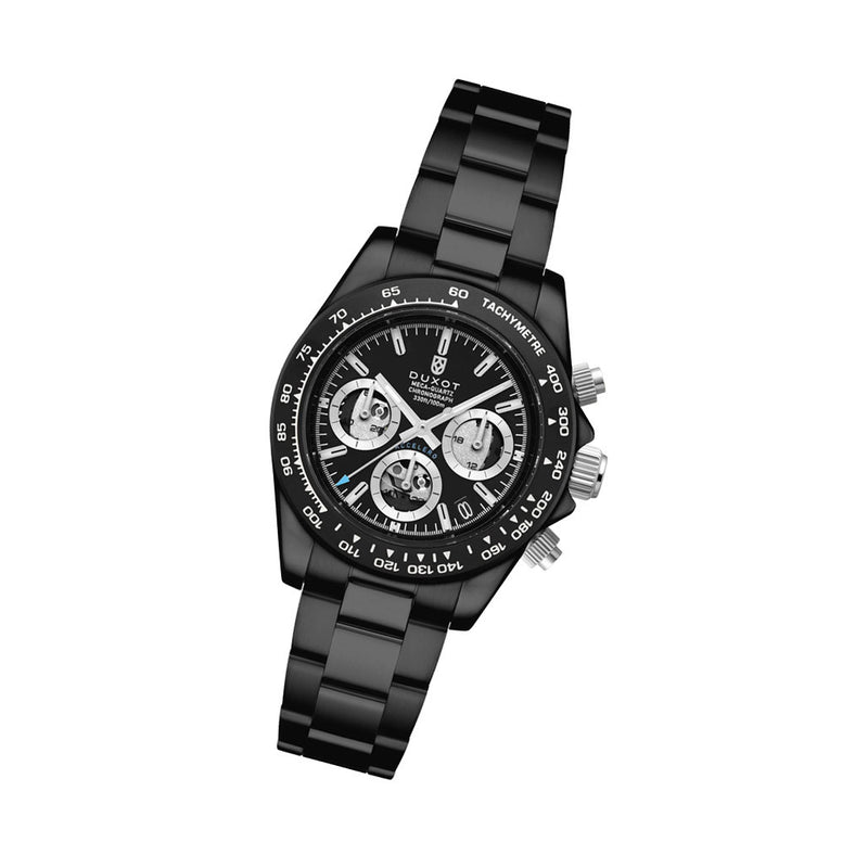 Duxot Accelero Chronograph Skeleton Edition Dark Infinity #DX-2065-GG