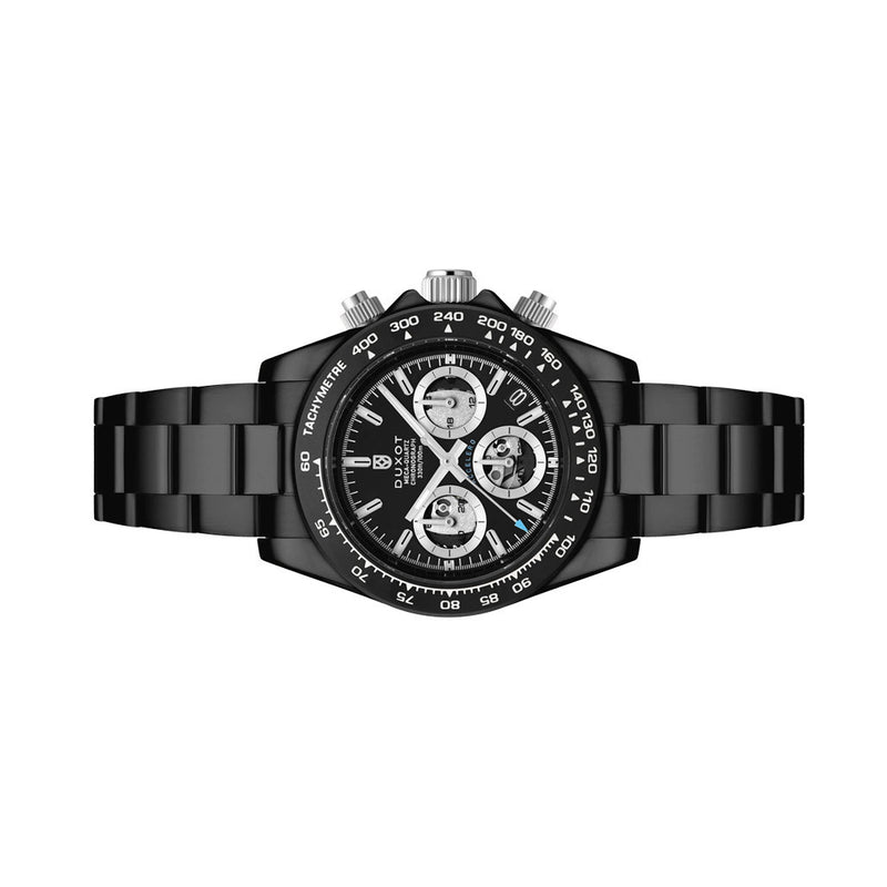 Duxot Accelero Chronograph Skeleton Edition Dark Infinity #DX-2065-GG