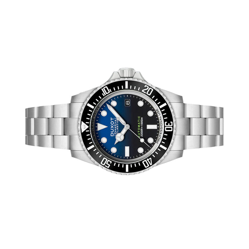 Duxot Atlantica Deep Dive Automatic Limited Edition Cobalt Blue Dial #DX-2066-11