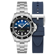 Duxot Atlantica Deep Dive Automatic Limited Edition Cobalt Blue Dial #DX-2066-11