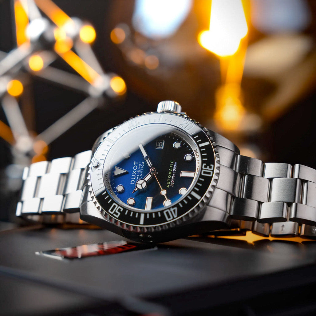 Duxot Atlantica Deep Dive Automatic Limited Edition Cobalt Blue