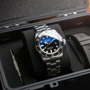 Duxot Atlantica Deep Dive Automatic Limited Edition Cobalt Blue Dial #DX-2066-11