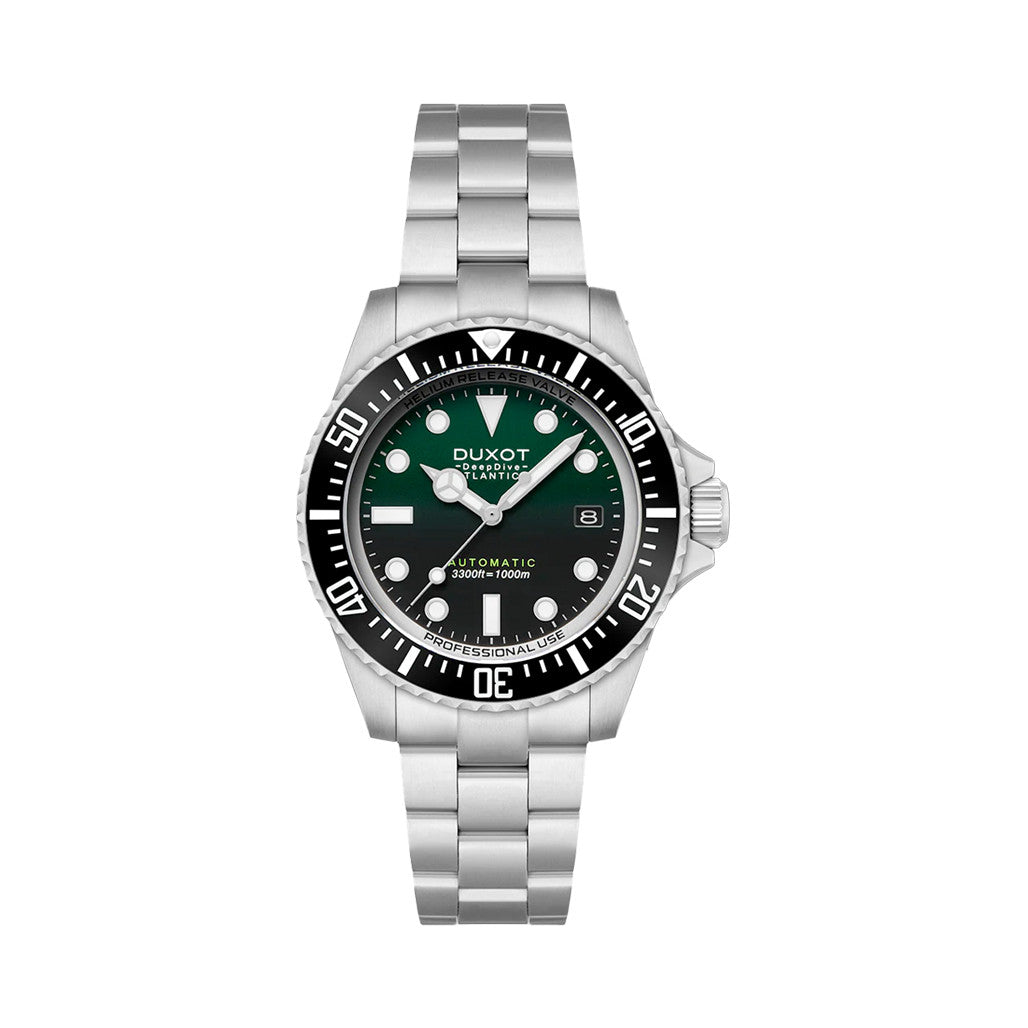 Duxot Atlantica Deep Dive Automatic Limited Edition Emerald Green