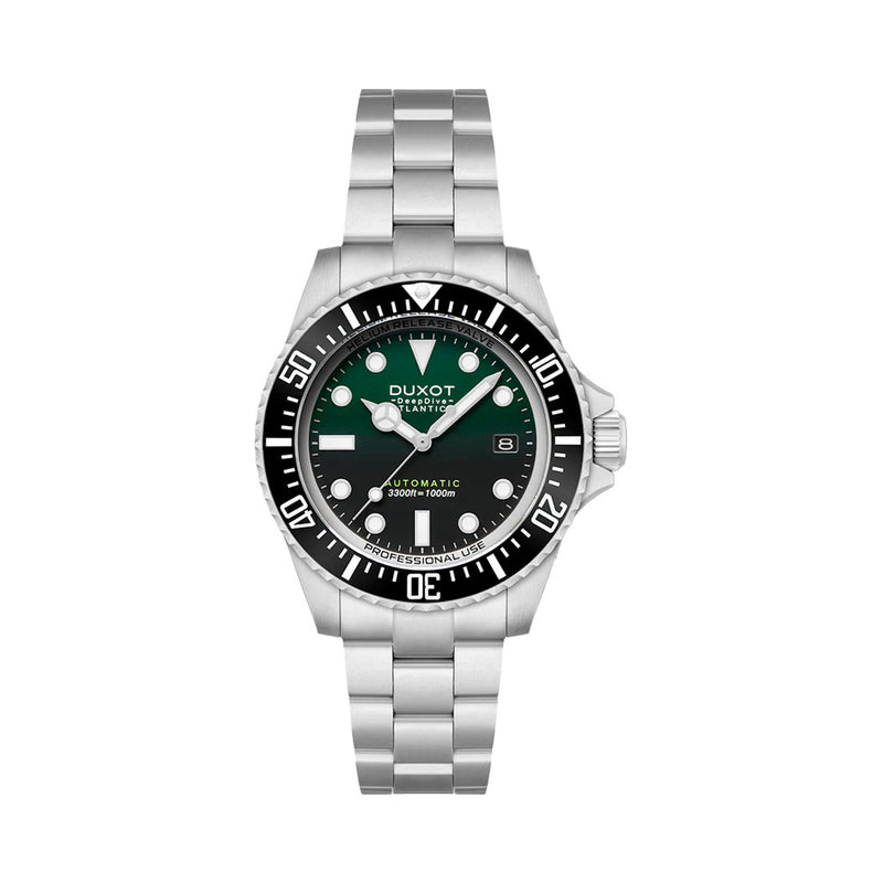 Duxot Atlantica Deep Dive Automatic Limited Edition Emerald Green Dial #DX-2066-22
