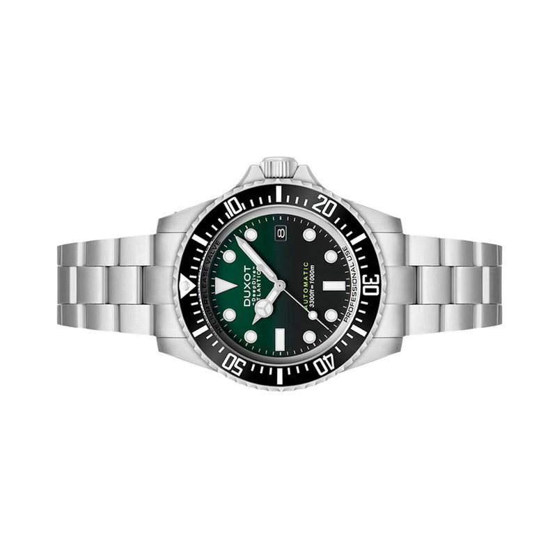 Duxot Atlantica Deep Dive Automatic Limited Edition Emerald Green Dial #DX-2066-22