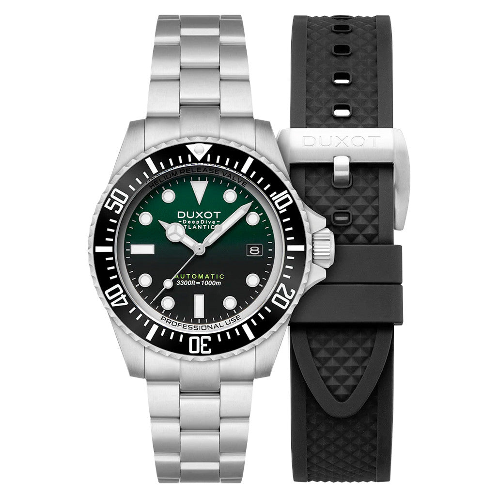 Duxot Atlantica Deep Dive Automatic Limited Edition Emerald Green