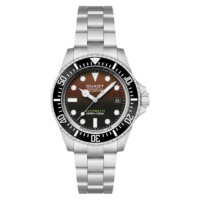 Duxot Atlantica Deep Dive Automatic Limited Edition Cacao Brown Dial #DX-2066-44