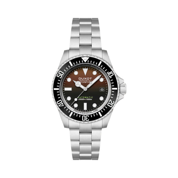 Duxot Atlantica Deep Dive Automatic Limited Edition Cacao Brown Dial #DX-2066-44