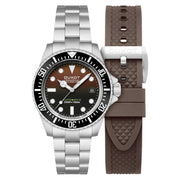 Duxot Atlantica Deep Dive Automatic Limited Edition Cacao Brown Dial #DX-2066-44