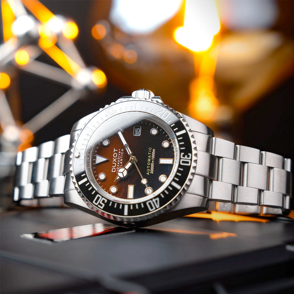 Duxot Atlantica Deep Dive Automatic Limited Edition Cacao Brown