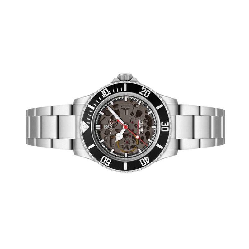 Duxot Atlantica Skeleton Automatic Black #DX-2067-11