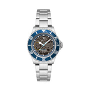 Duxot Atlantica Skeleton Automatic Blue #DX-2067-22