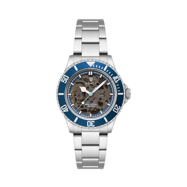 Duxot Atlantica Skeleton Automatic Blue #DX-2067-22