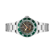 Duxot Atlantica Skeleton Automatic Green #DX-2067-33