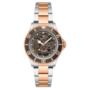 Duxot Atlantica Skeleton Automatic Two Tone Brown #DX-2067-66
