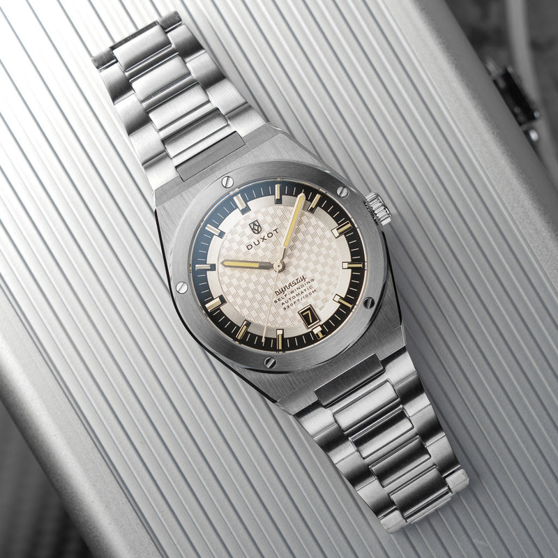Duxot Bastia Self Winding Automatic with Silver Dial #DX-2068-22