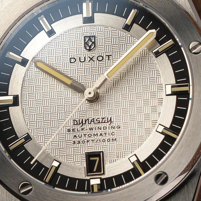 Duxot Bastia Self Winding Automatic with Silver Dial #DX-2068-22
