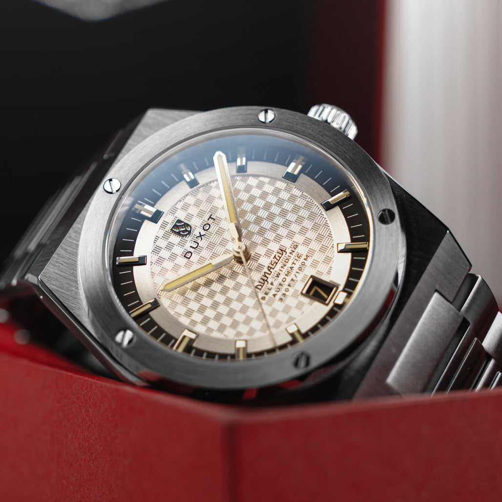 Duxot Bastia Self Winding Automatic with Silver Dial #DX-2068-22