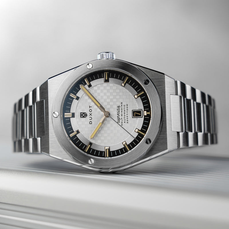Duxot Bastia Self Winding Automatic with Silver Dial #DX-2068-22