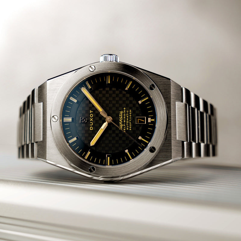 Duxot Bastia Self Winding Automatic with Black Dial #DX-2068-33