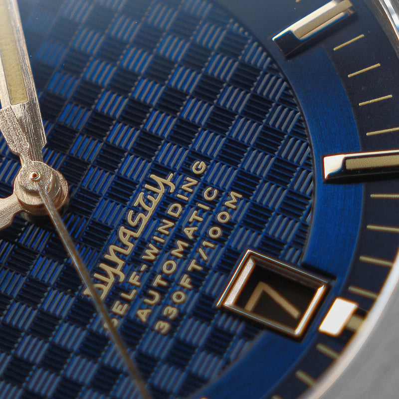 Duxot Bastia Self Winding Automatic with Blue Dial #DX-2068-44