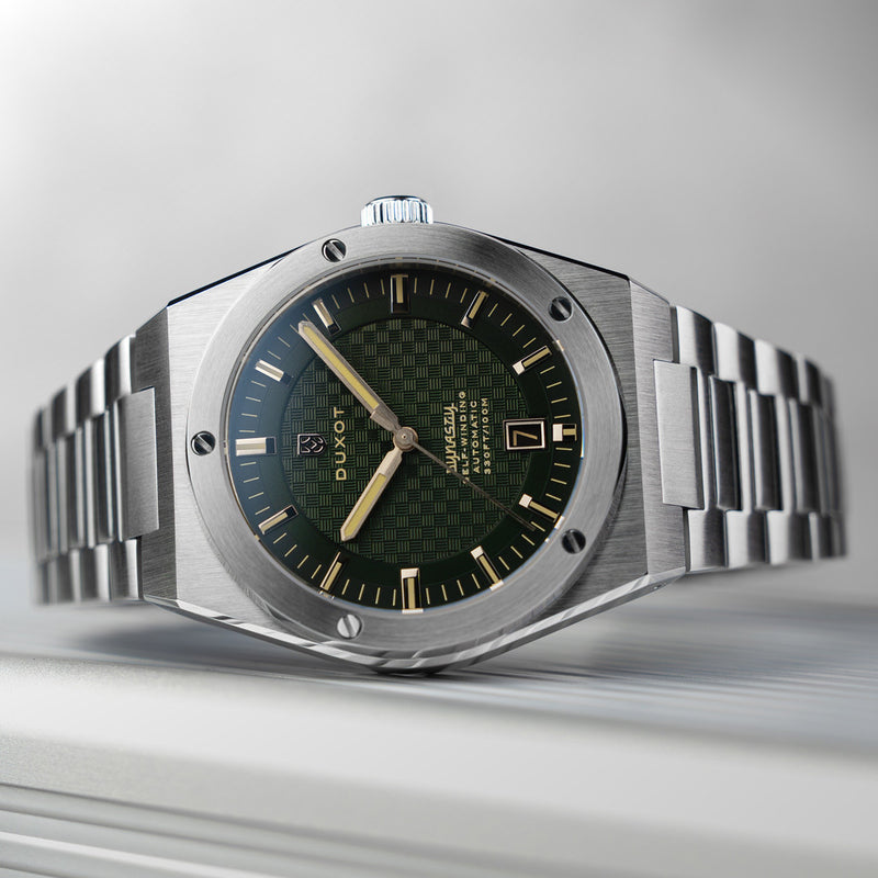 Duxot Bastia Self Winding Automatic with Green Dial #DX-2068-55