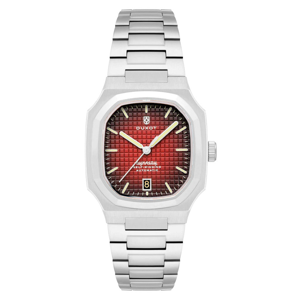 ラキドロ　ジョングク Duxot Colmar Automatic with Burgundy Dial #DX-2069-11 — Long