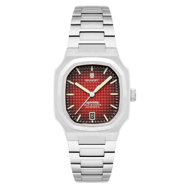 Duxot Colmar Automatic with Burgundy Dial #DX-2069-11