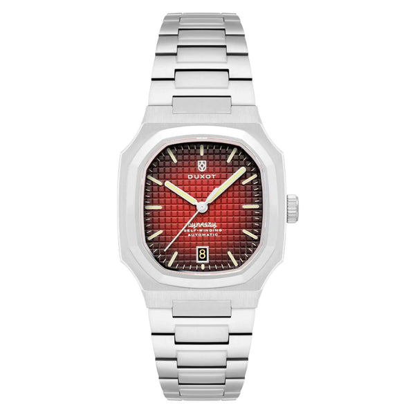 Duxot Colmar Automatic with Burgundy Dial #DX-2069-11