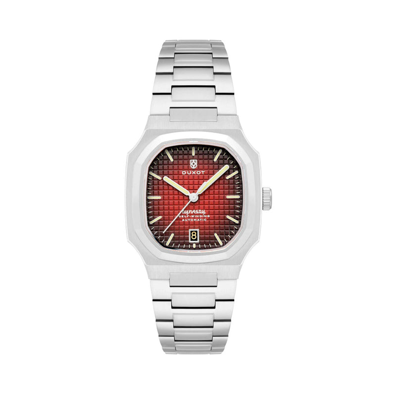 Duxot Colmar Automatic with Burgundy Dial #DX-2069-11