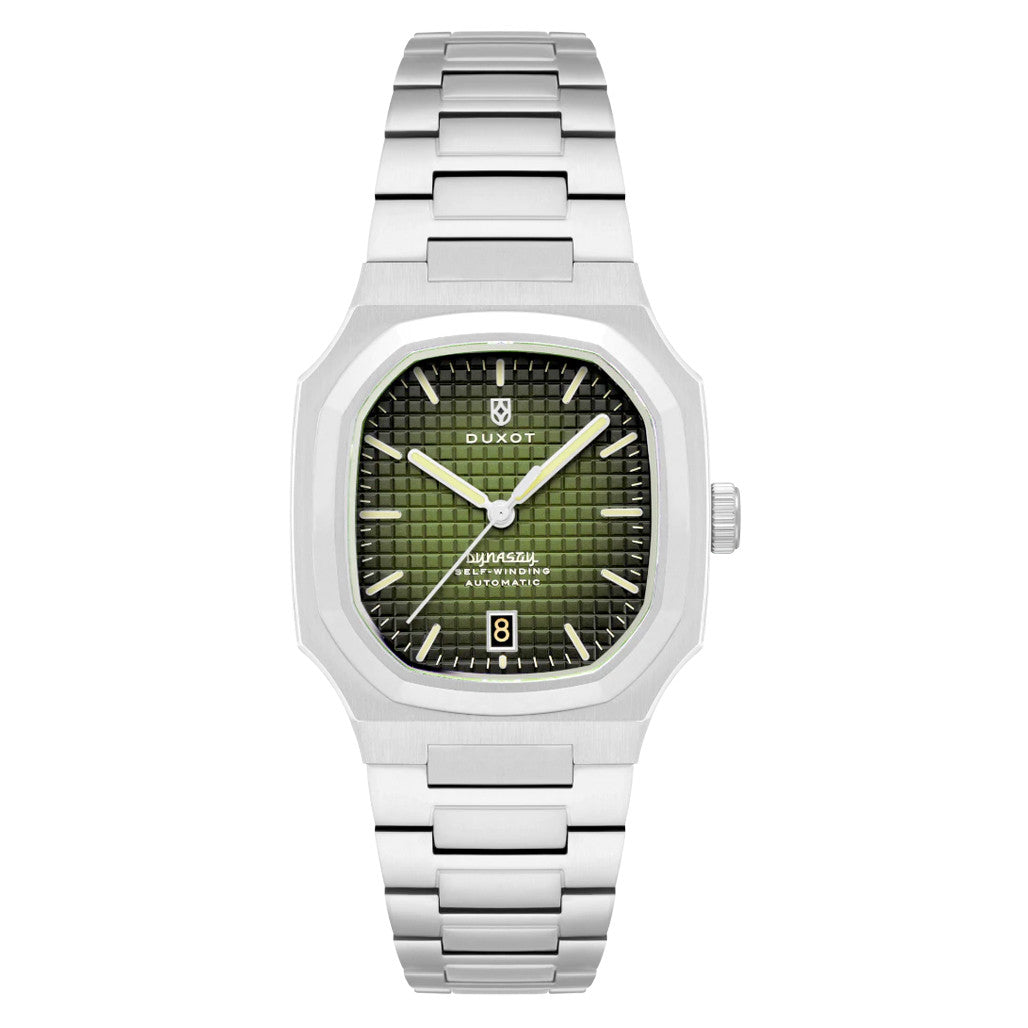 Duxot Colmar Automatic with Myrtle Green Dial #DX-2069-22 — Long