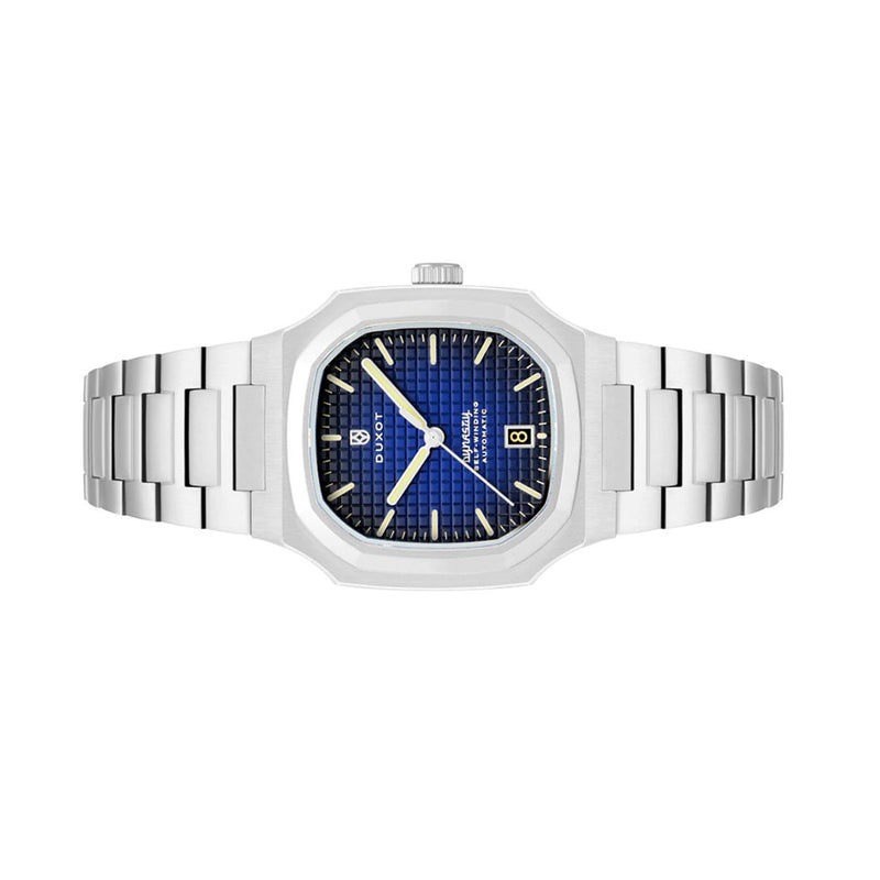 Duxot Colmar Automatic with Rare Blue Dial #DX-2069-33